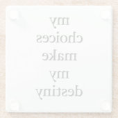 マイデスティニーガラスコースター ガラスコースター (裏面)