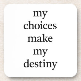 マイデスティニー懸命プラスチックコースター コースター