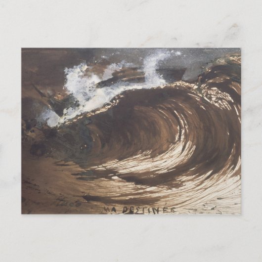 マイデスティニー， 1857 ポストカード (正面)