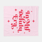 マイデルル時代に フリースブランケット (正面(横))