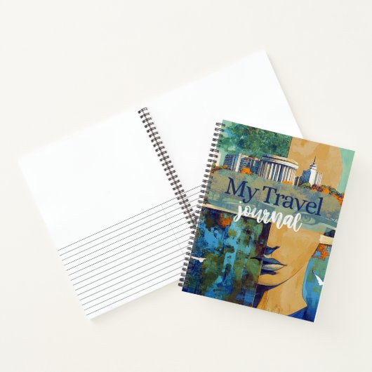 マイトラベルジャーナル(8.5x11) ノートブック (内部)