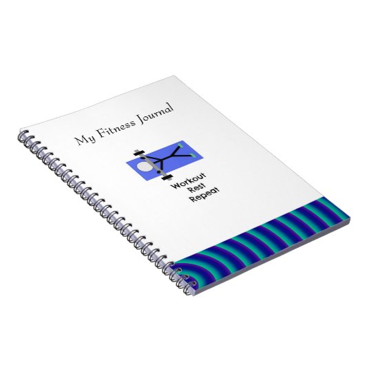 マイトレーニングフィットネス仕訳帳 ノートブック (右側)