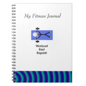 マイトレーニングフィットネス仕訳帳 ノートブック (正面)