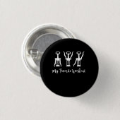 マイトレーニングワお気に入りのイン好きギフトアイディアジム 缶バッジ (正面&裏面)