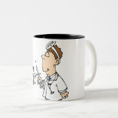 ***マイドお気に入りのクター*** 2トーンコーヒーマグ ツートーンマグカップ (正面右)