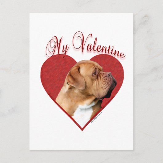 マイドゥーグドゥボルドーバレンタイン シーズンポストカード (正面)