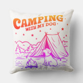 マイドッグキャンピングアドベンチャー装飾用クッション クッション (裏面)