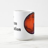 マイドリームバケーション火星マグ コーヒーマグカップ (中央)