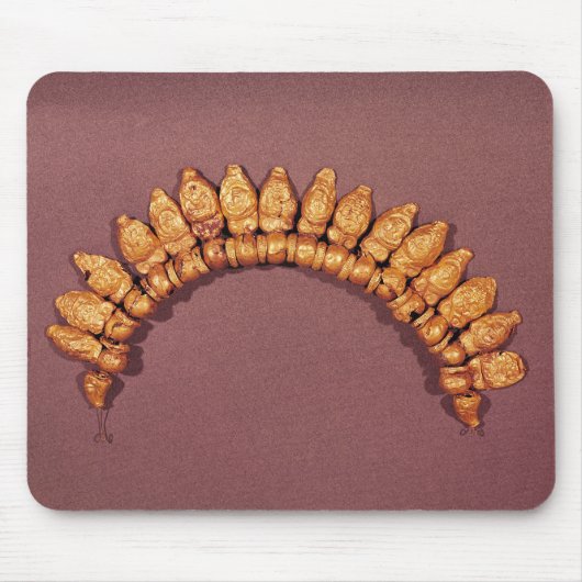 マイナスおよびSilenusのマスクが付いているネックレス マウスパッド (正面)