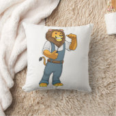 マイナスドライバーとしてのライオン クッション (ブランケット)