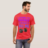 マイナーが私を殺すと思う　面白い Tシャツ (正面フル)