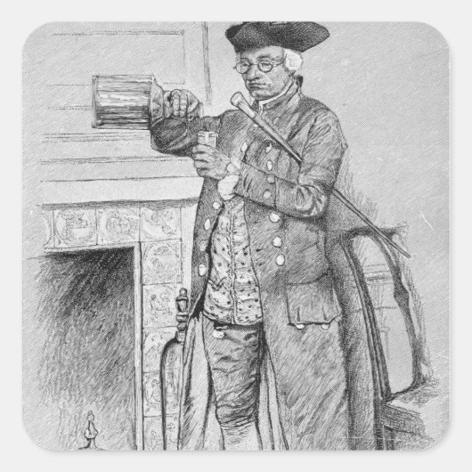 マイナーズモーニングホーン スクエアシール (正面)