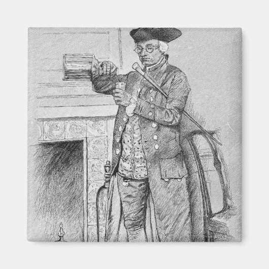 マイナーズモーニングホーン マグネット (正面)