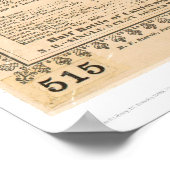 マイナーズレストランメニュー(1083A) ポスター (角)