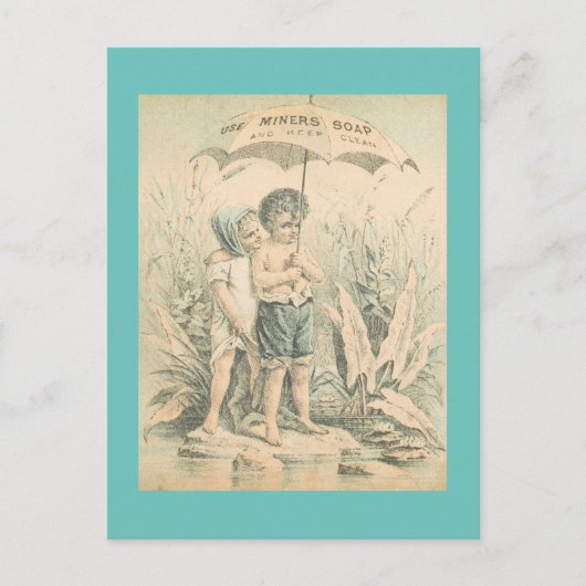 マイナーソープを使用 ポストカード (正面)