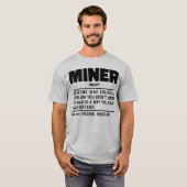 マイナー名詞定義クラフトマンパパワーカー Tシャツ (正面フル)