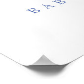 マイニングベビーシャワーの甘いミュージカル ポスター (角)