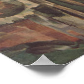 マイニーブリッジ – ポールセザンヌ- c1880 ポスター (角)