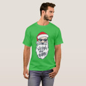 マイネームSanta Christmas Shirt Tシャツ (正面フル)