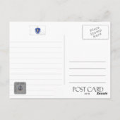 マイノズレッジライト – Massachusetts ポストカード (裏面)