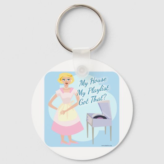 マイハウスの再生リスト キーホルダー (正面)