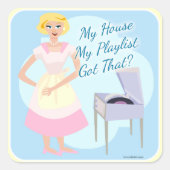 マイハウスの再生リスト スクエアシール (正面)