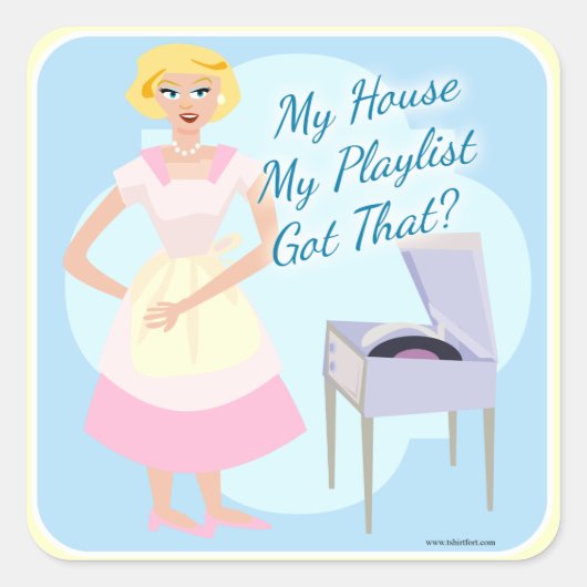 マイハウスの再生リスト スクエアシール (正面)