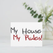 マイハウスマイルールズ ポストカード (スタンド正面)