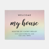 マイハウス実在エステートレインボー不動産仲介業者Doormat ドアマット (正面)