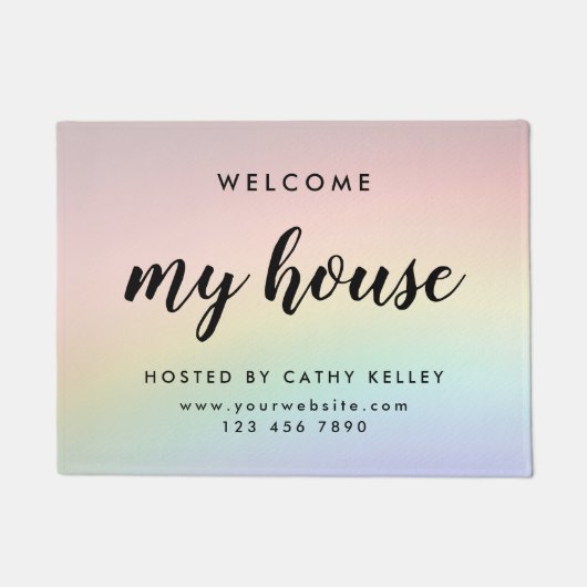 マイハウス実在エステートレインボー不動産仲介業者Doormat ドアマット (正面)