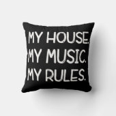 マイハウス、マイミュージック、マイルール クッション (裏面)