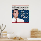 マイハウスMYルールポスター ポスター (キッチン)