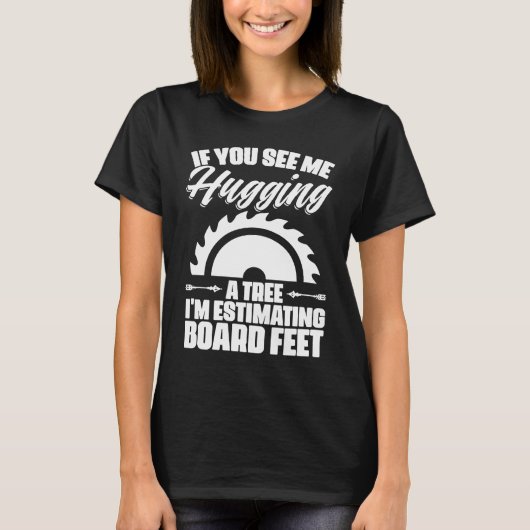 マイハギングツリー推定ボード足Lumberjack Tシャツ (正面)