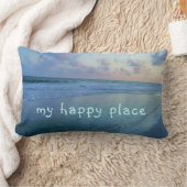 マイハッピープレイスはエリックビーチ ランバークッション (ブランケット)