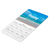 マイハッピープレイスターコイズサンディビーチ マグネット (左側)