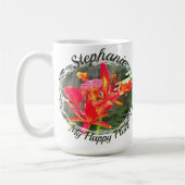 マイハッピープレイスフラワー1583 コーヒーマグカップ (左)