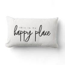 マイハッピープレイスモダンタイポグラフィシンプル