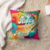 マイハッピープレイス装飾用クッション クッション (ブランケット)