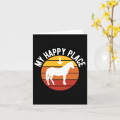 マイハッピープレイス馬好き1 カード (黄色い花)