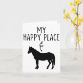 マイハッピープレイス馬好きS乗馬ウエ カード (黄色い花)