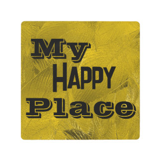 マイハッピープレース メタルプリント