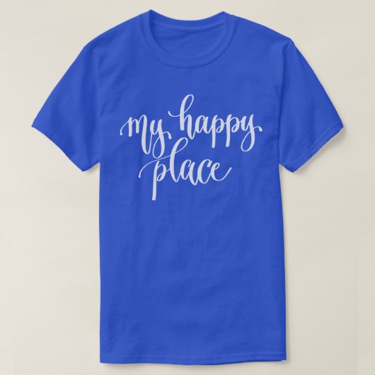 マイハッピープレース Tシャツ (デザイン正面)