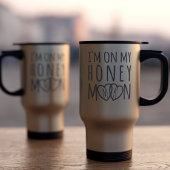 マイハネムーンに絡み合ったハートモノグラム花嫁 トラベルマグ