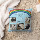 マイハロお気に入りのペット記念撮影装飾用クッション クッション (ブランケット)