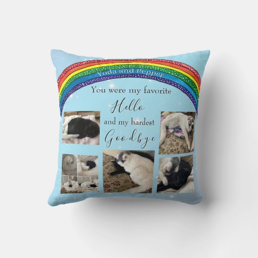 マイハロお気に入りのペット記念撮影装飾用クッション クッション (裏面)