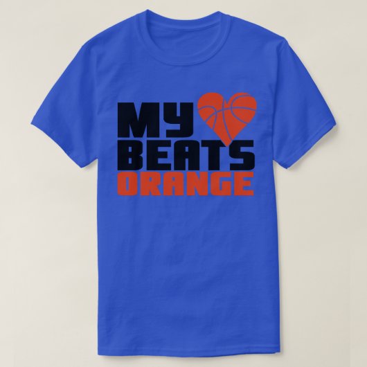 マイハートビートオレンジ Tシャツ (デザイン正面)