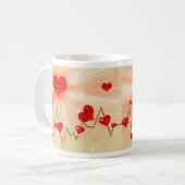 マイハートビート コーヒーマグカップ (正面左)