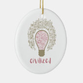 マイハートルクラシックミデザイン文明美術 セラミックオーナメント (右)