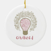 マイハートルクラシックミデザイン文明美術 セラミックオーナメント (裏面)