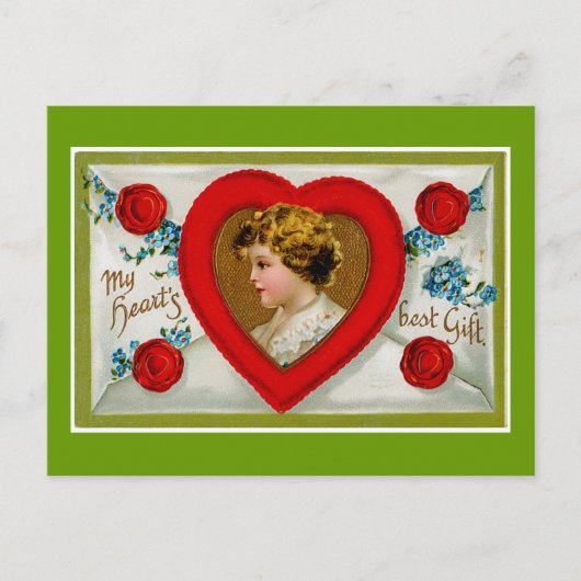 マイハート最高のギフト シーズンポストカード (正面)